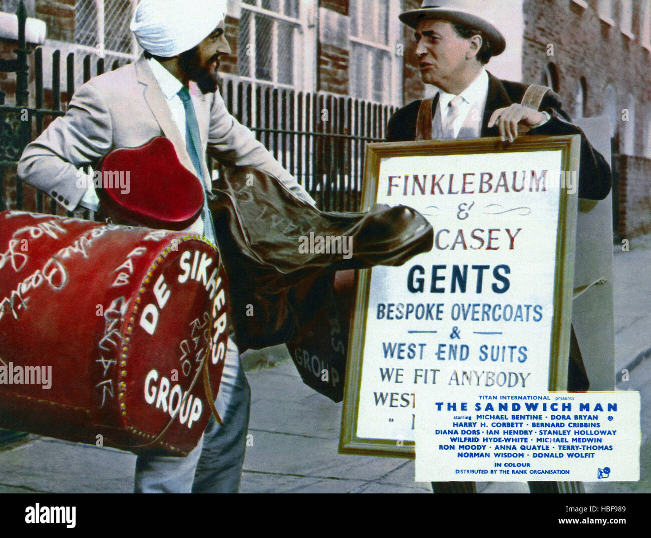 THE SANDWICH MAN, Michael Bentine (right), 1966 Stock Photo Alamy