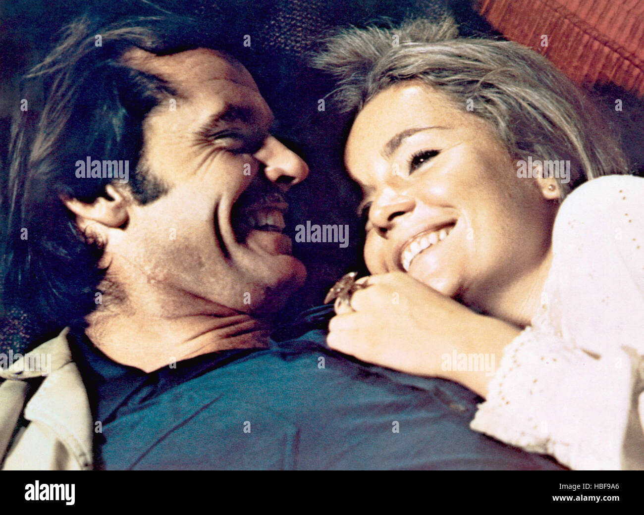 A SAFE PLACE, Jack Nicholson, Tuesday Weld, 1971 Stock Photo Alamy