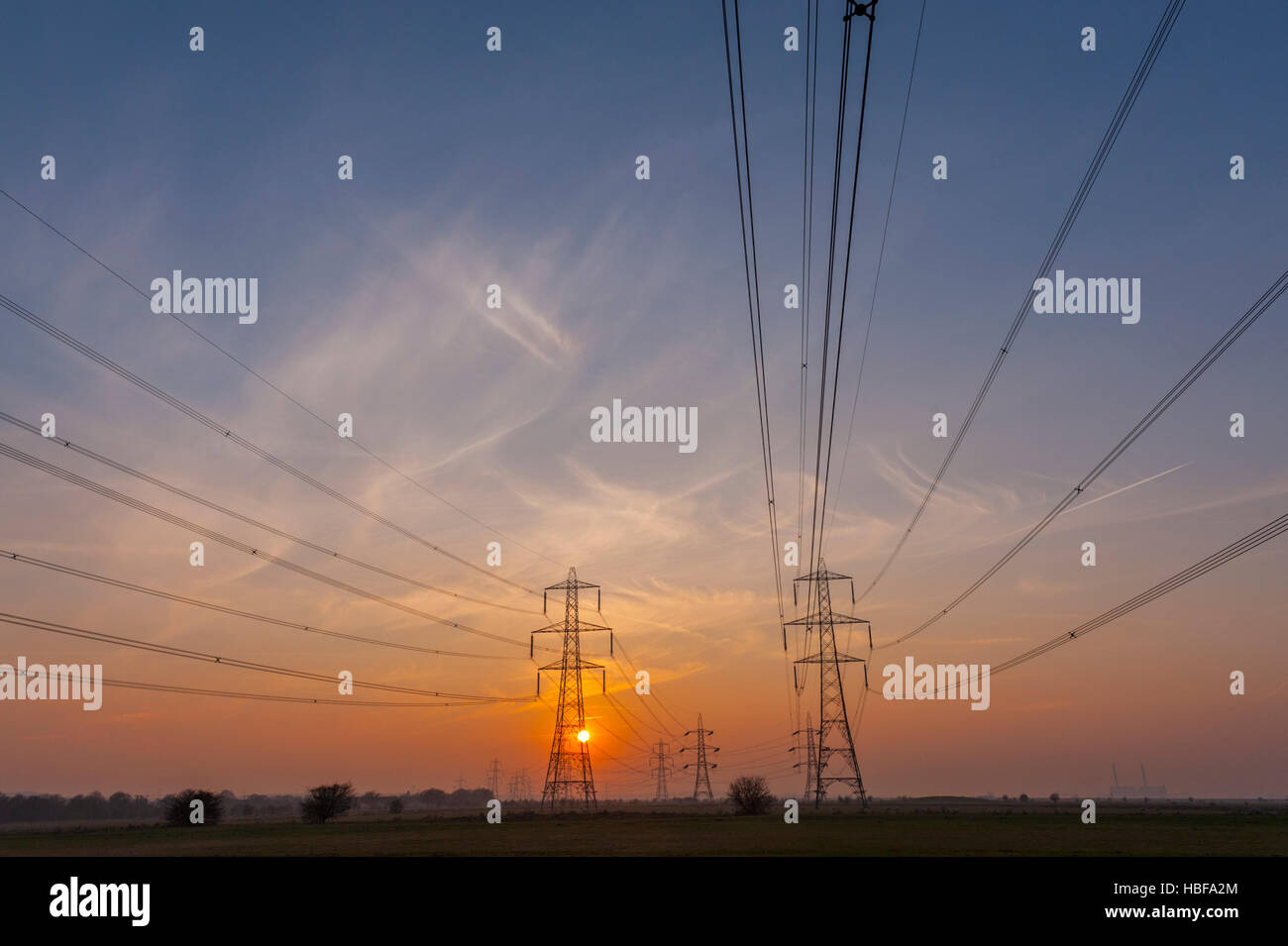 Utilities national grid hi-res stock photography and images - Alamy