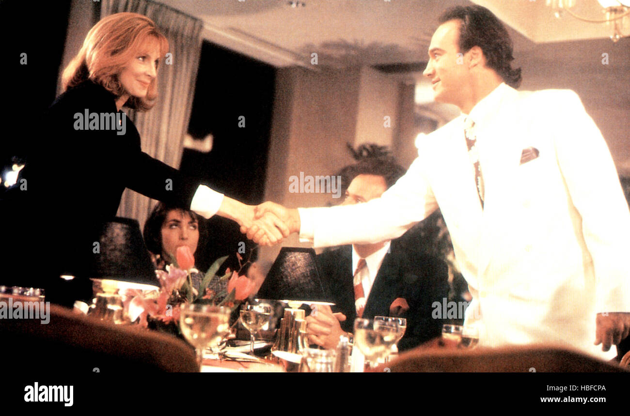 TAKING CARE OF BUSINESS, standing from left Gates McFadden, Jim