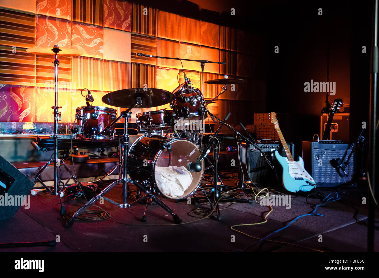 Band gear hi-res stock photography and images - Alamy