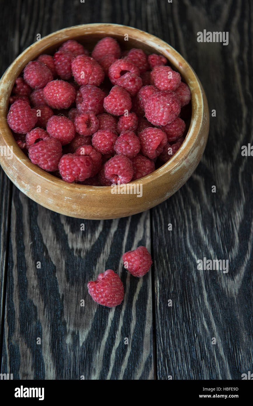Fresh ripe raspberry Stock Photo - Alamy