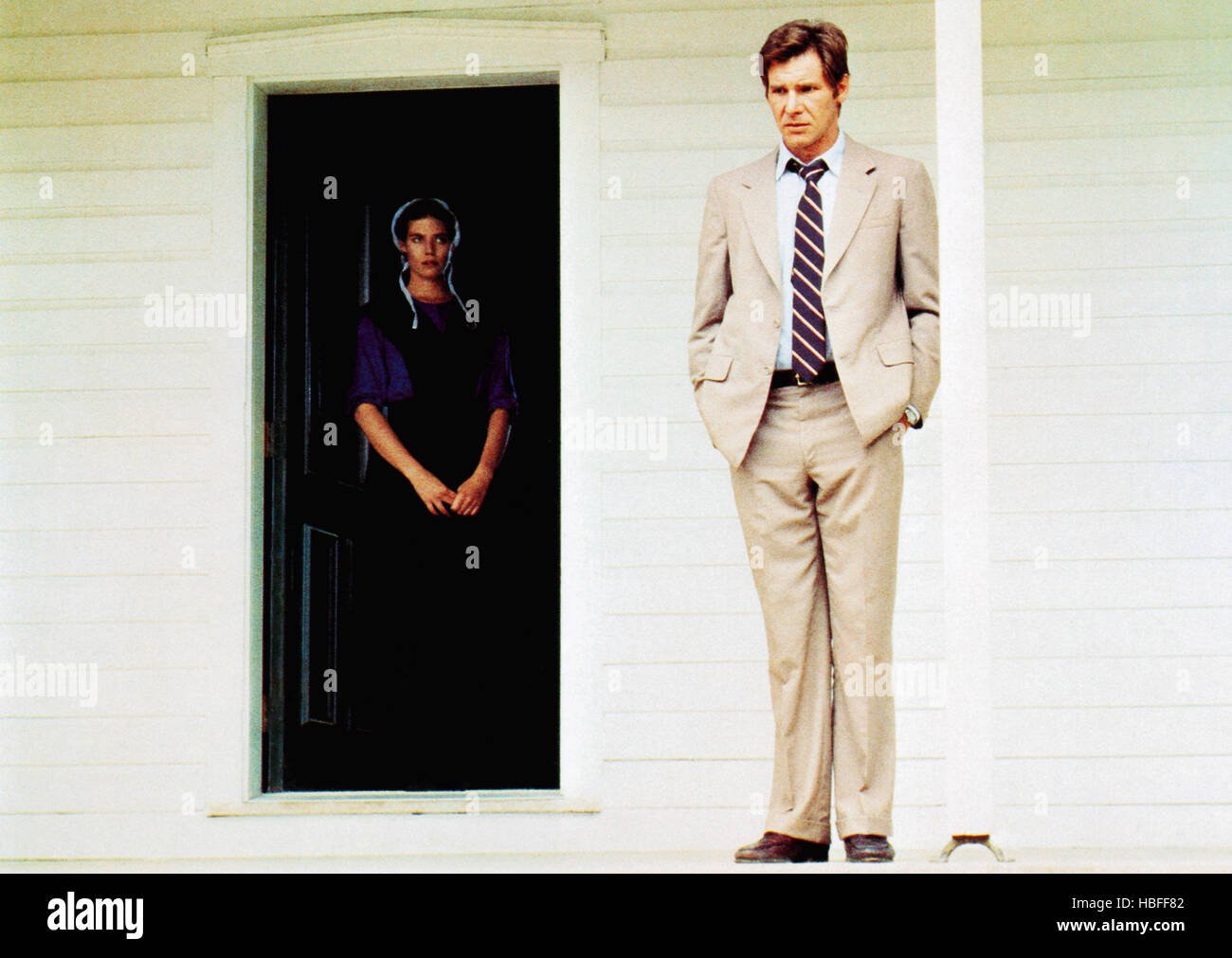 WITNESS, from left: Kelly McGillis, Harrison Ford, 1985, © Paramount