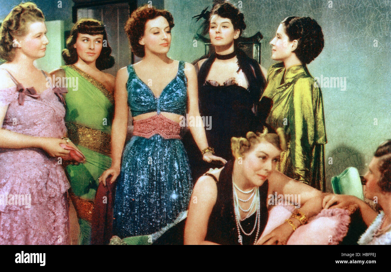 The Women From Left Phyllis Povah Paulette Goddard Joan Crawford