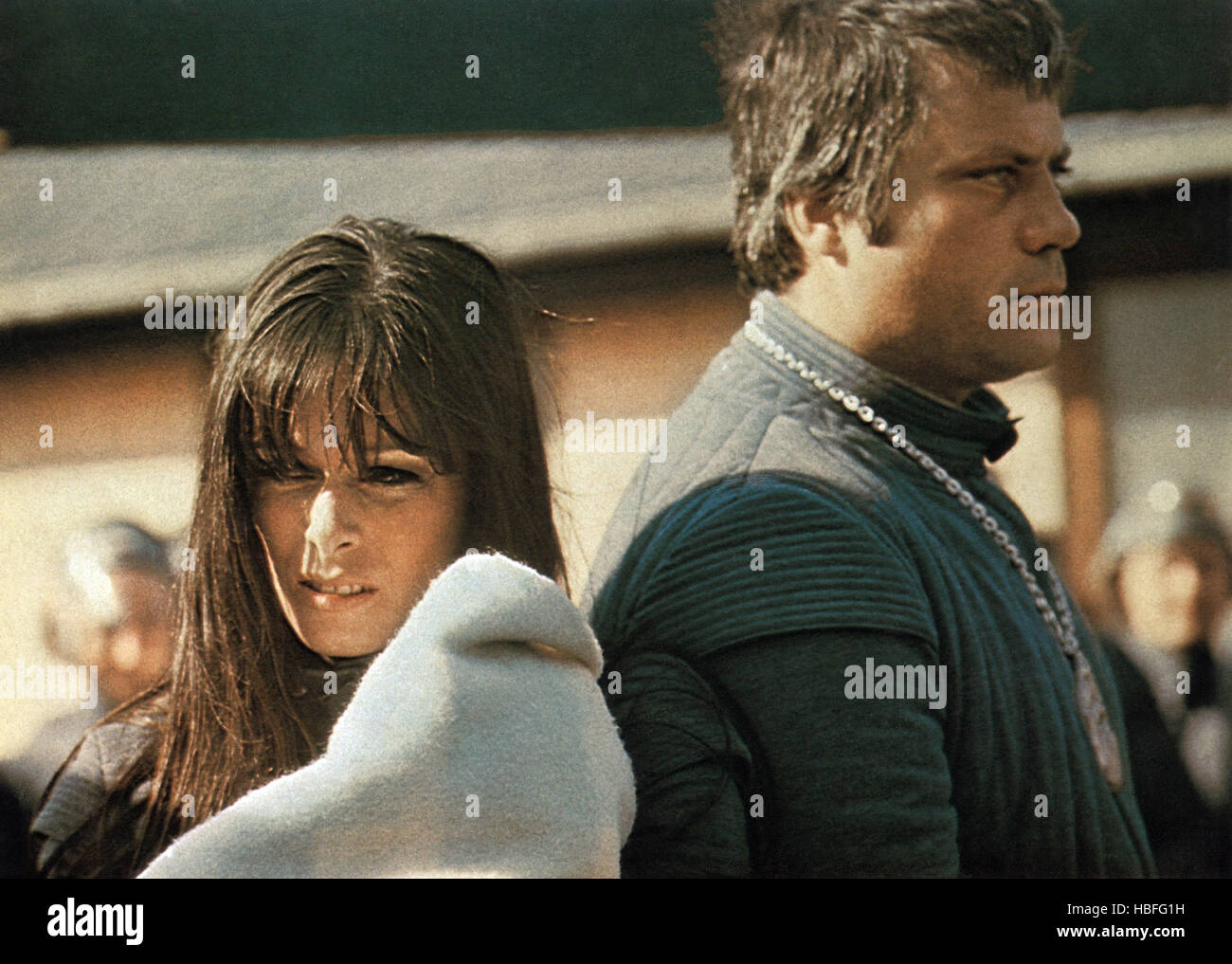 Z.P.G., Geraldine Chaplin, Oliver Reed, 1972 Stock Photo Alamy