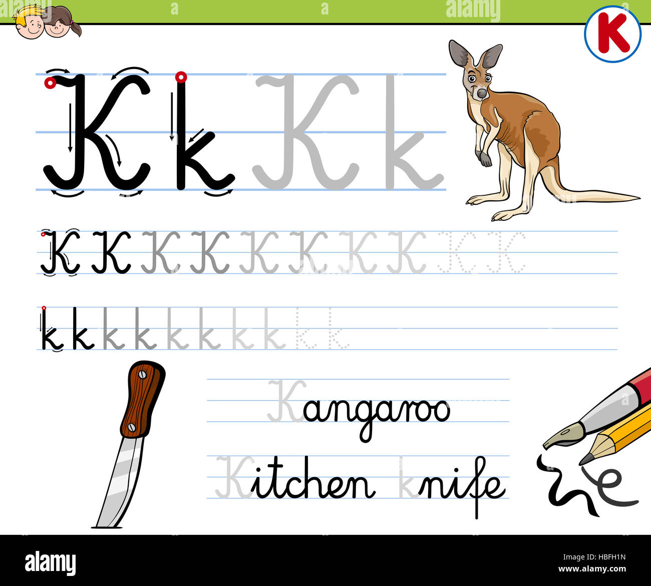 Letter K Lowercase High Resolution Stock Photography and Images - Alamy