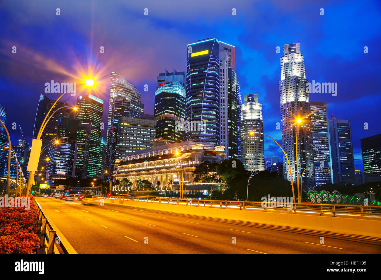 Singapore famous district hi-res stock photography and images - Alamy