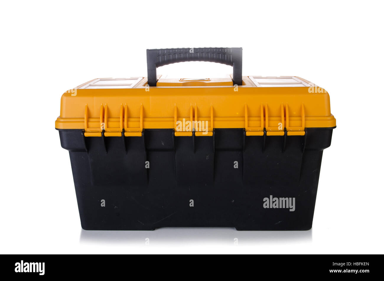 Orange plastic tool box Cut Out Stock Images & Pictures - Page 3 - Alamy