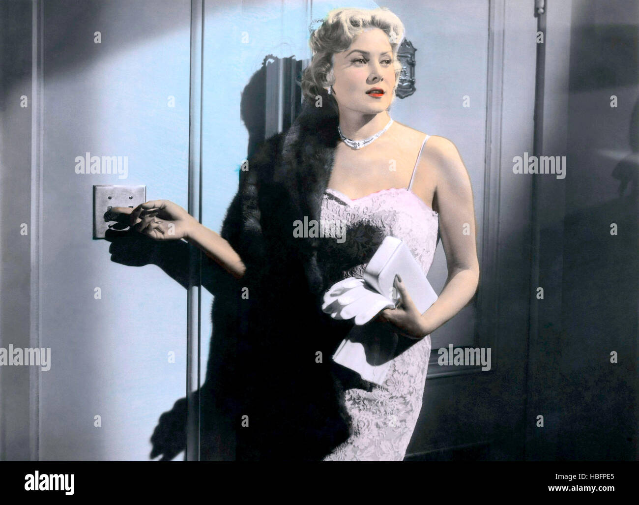 SLIGHTLY SCARLET, Rhonda Fleming, 1956 Stock Photo