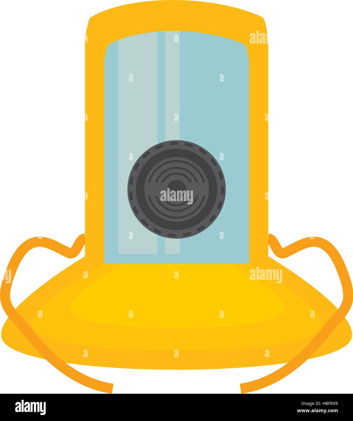 gas mask suit cover safety vector illustration eps 10 Stock Vector