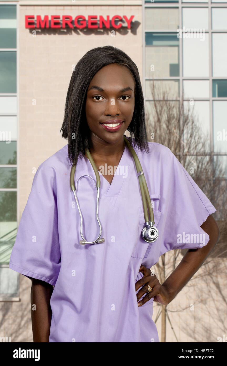 Black woman exam doctor hi-res stock photography and images - Alamy