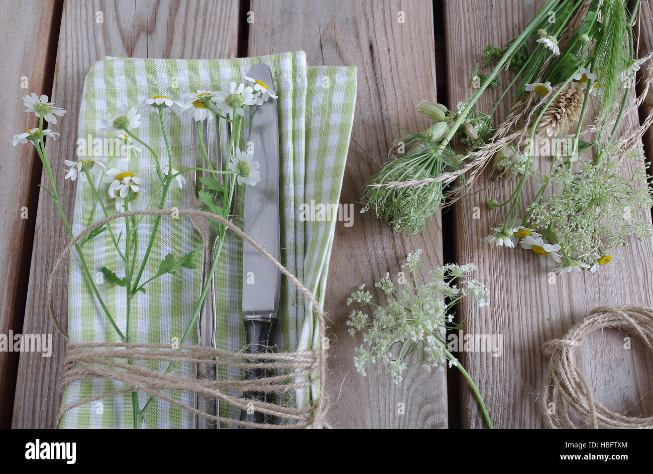 cover with wildflowers Stock Photo Alamy