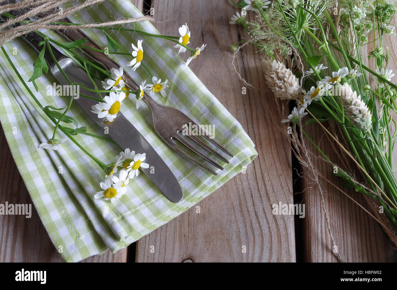 cover with wildflowers Stock Photo Alamy