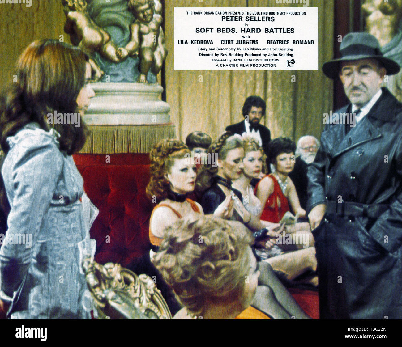 UNDERCOVERS HERO, (aka SOFT BEDS, HARD BATTLES), standing from left