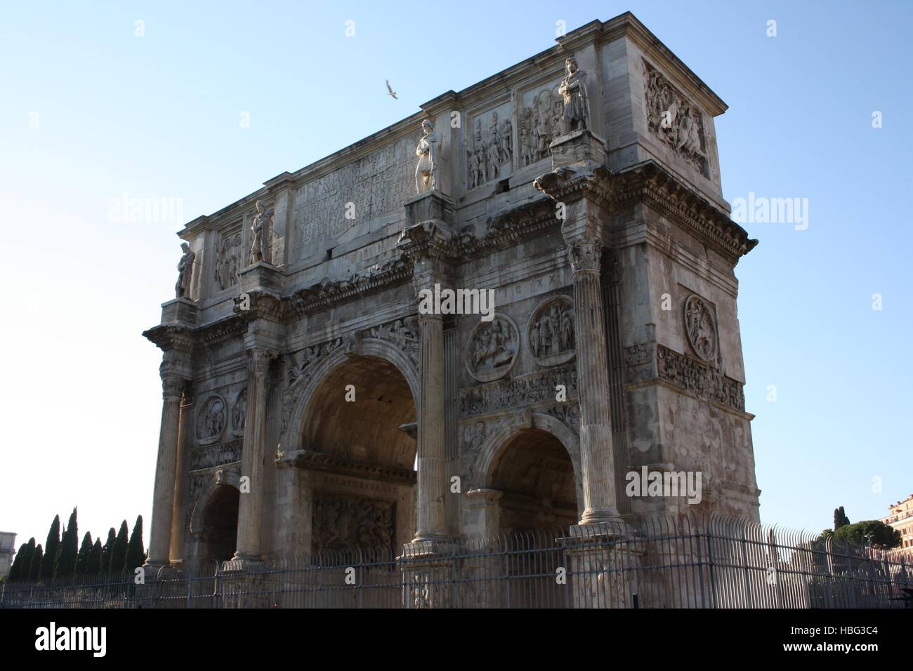 Rome, Arch of Constantine Stock Photo