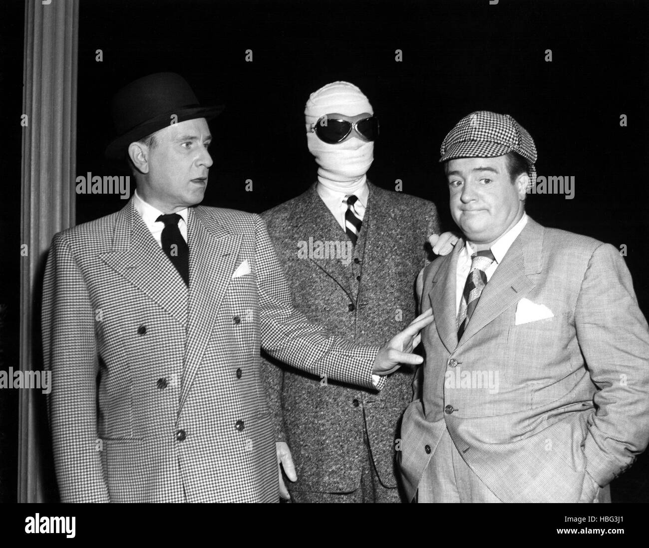 ABBOTT AND COSTELLO MEET THE INVISIBLE MAN, Bud Abbott, Arthur Franz