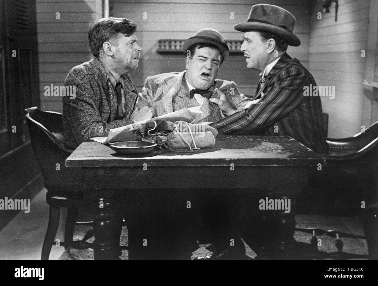 ABBOTT AND COSTELLO LOST IN ALASKA, Tom Ewell, Lou Costello, Bud Abbott