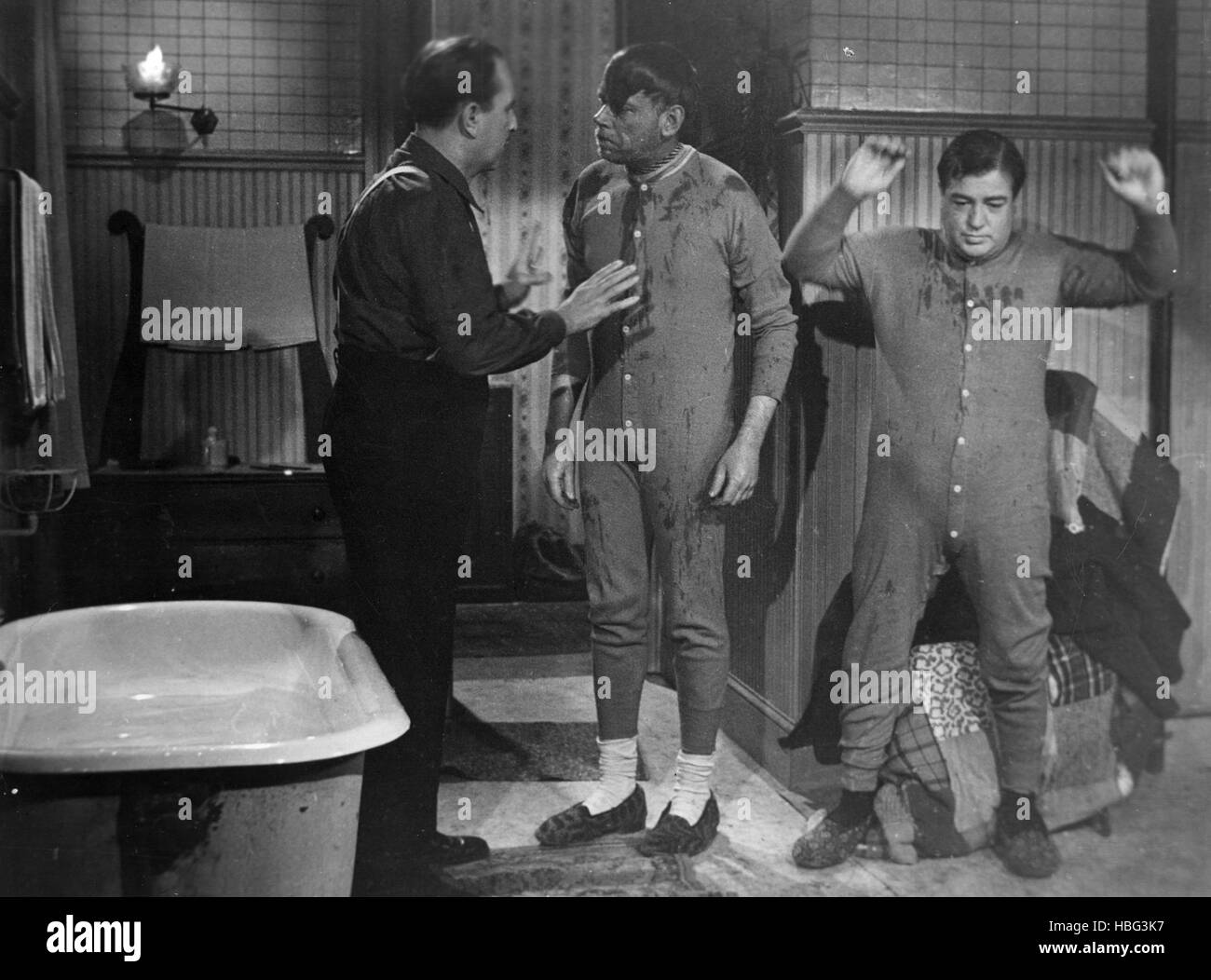 ABBOTT AND COSTELLO LOST IN ALASKA, Bud Abbott, Tom Ewell, Lou Costello