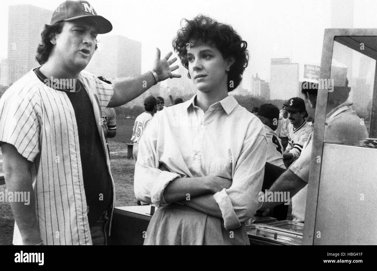 ABOUT LAST NIGHT, Jim Belushi, Elizabeth Perkins, 1986, (c)TriStar Pictures/courtesy Everett Collection Stock Photo