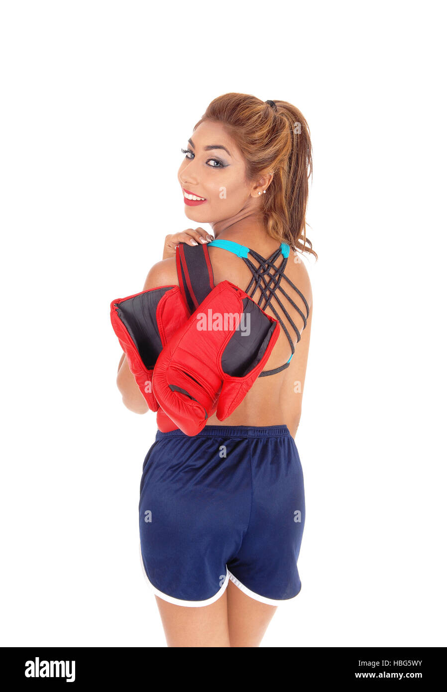 Boxing shorts female hi-res stock photography and images - Alamy
