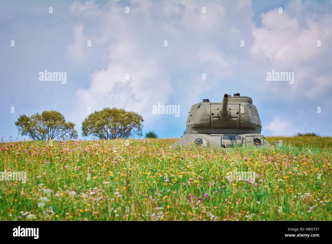 Tank of Second World War Stock Photo - Alamy