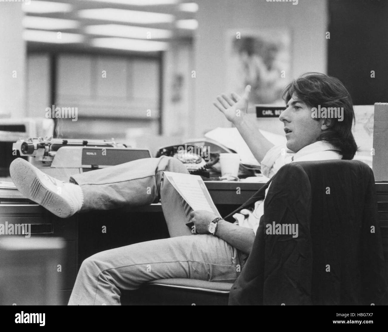 ALL THE PRESIDENT'S MEN, Dustin Hoffman, 1976 Stock Photo - Alamy