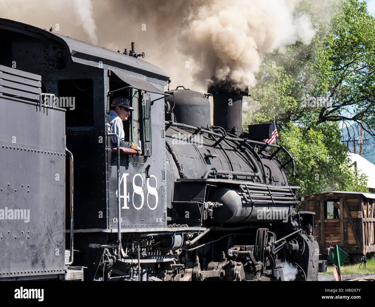 Locomotive 488, Cumbres & Toltec Scenic Railroad Chama, New Mexico ...