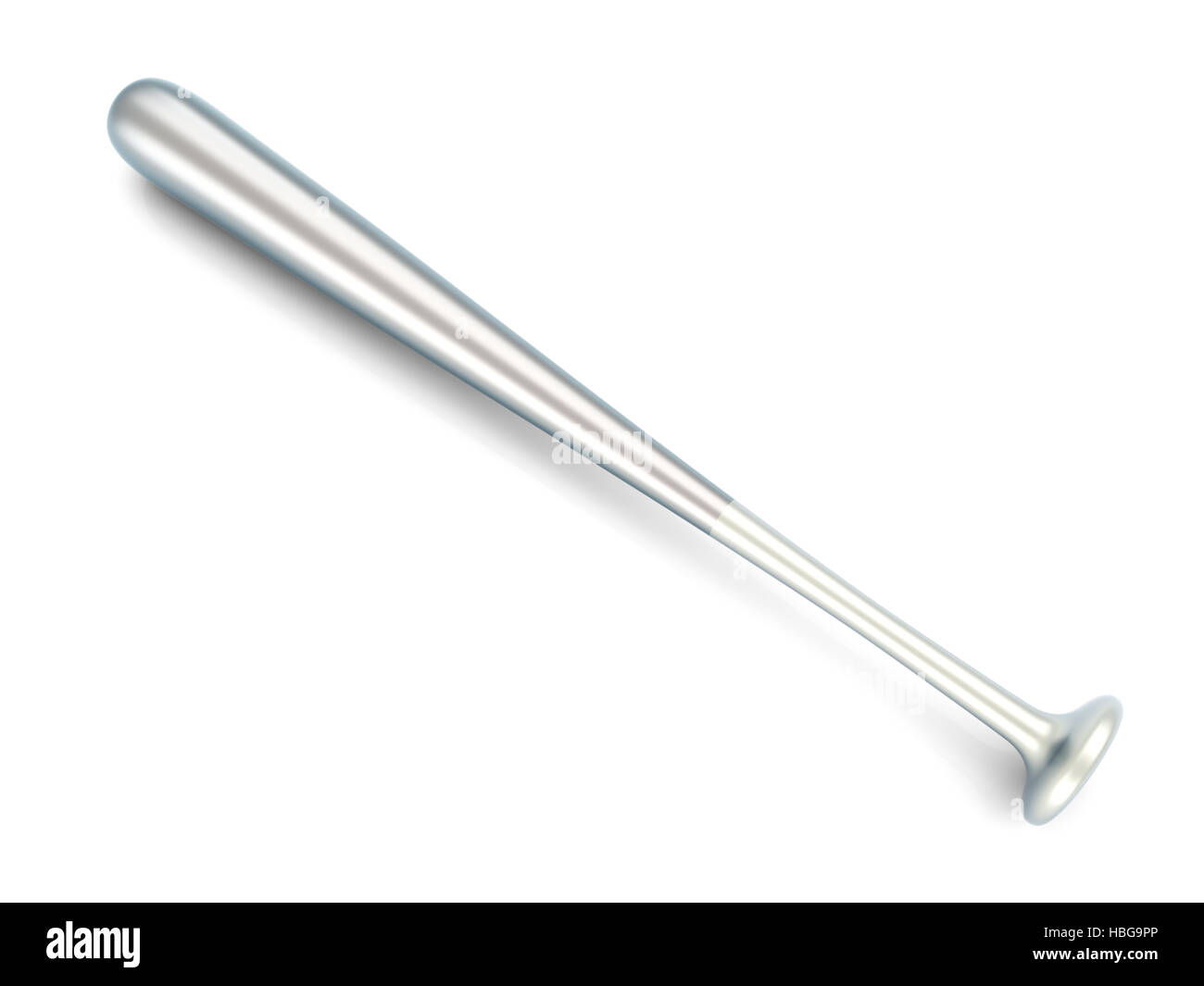 Aluminium Baseball Bat Stock Photo Alamy