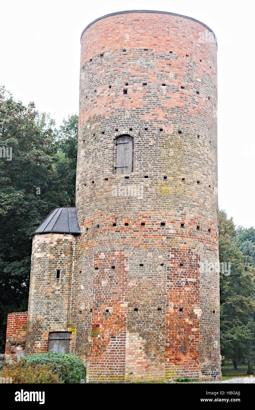 Anklam Germany Powder Tower Stock Photo