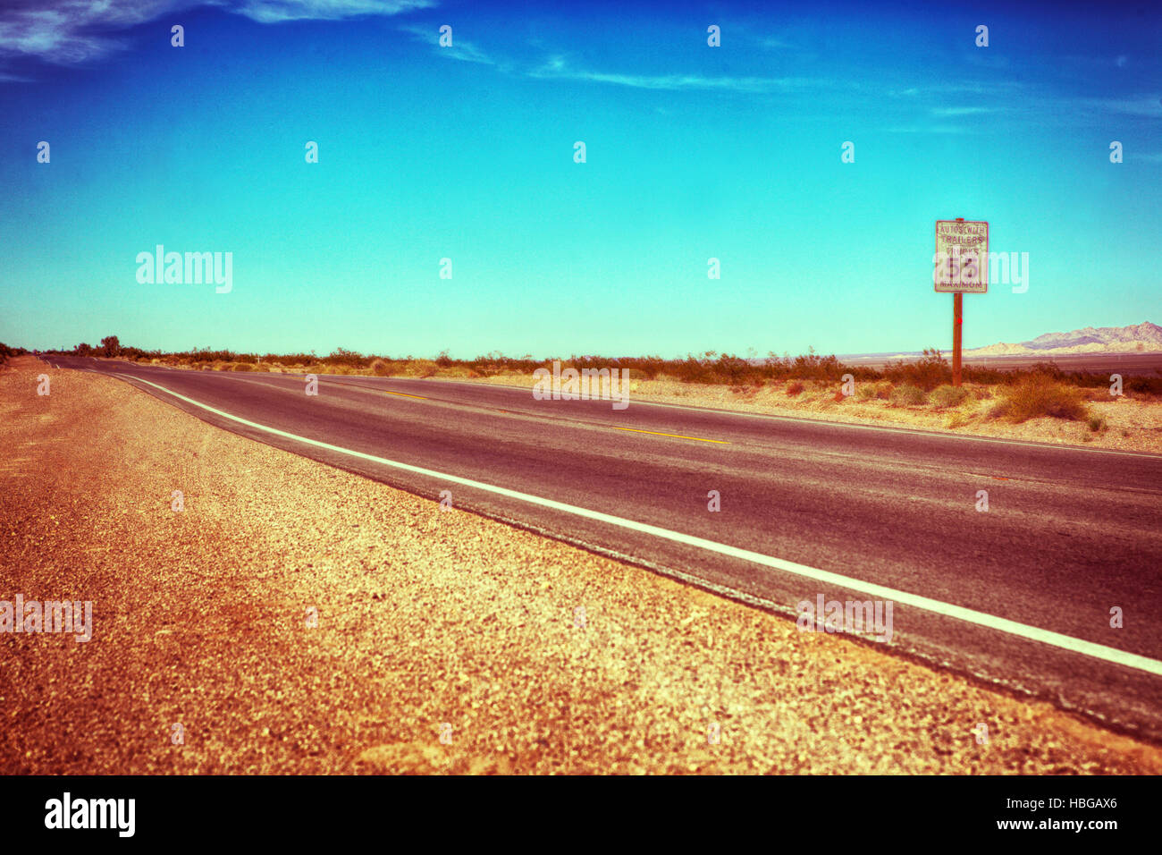 highway in california Stock Photo - Alamy