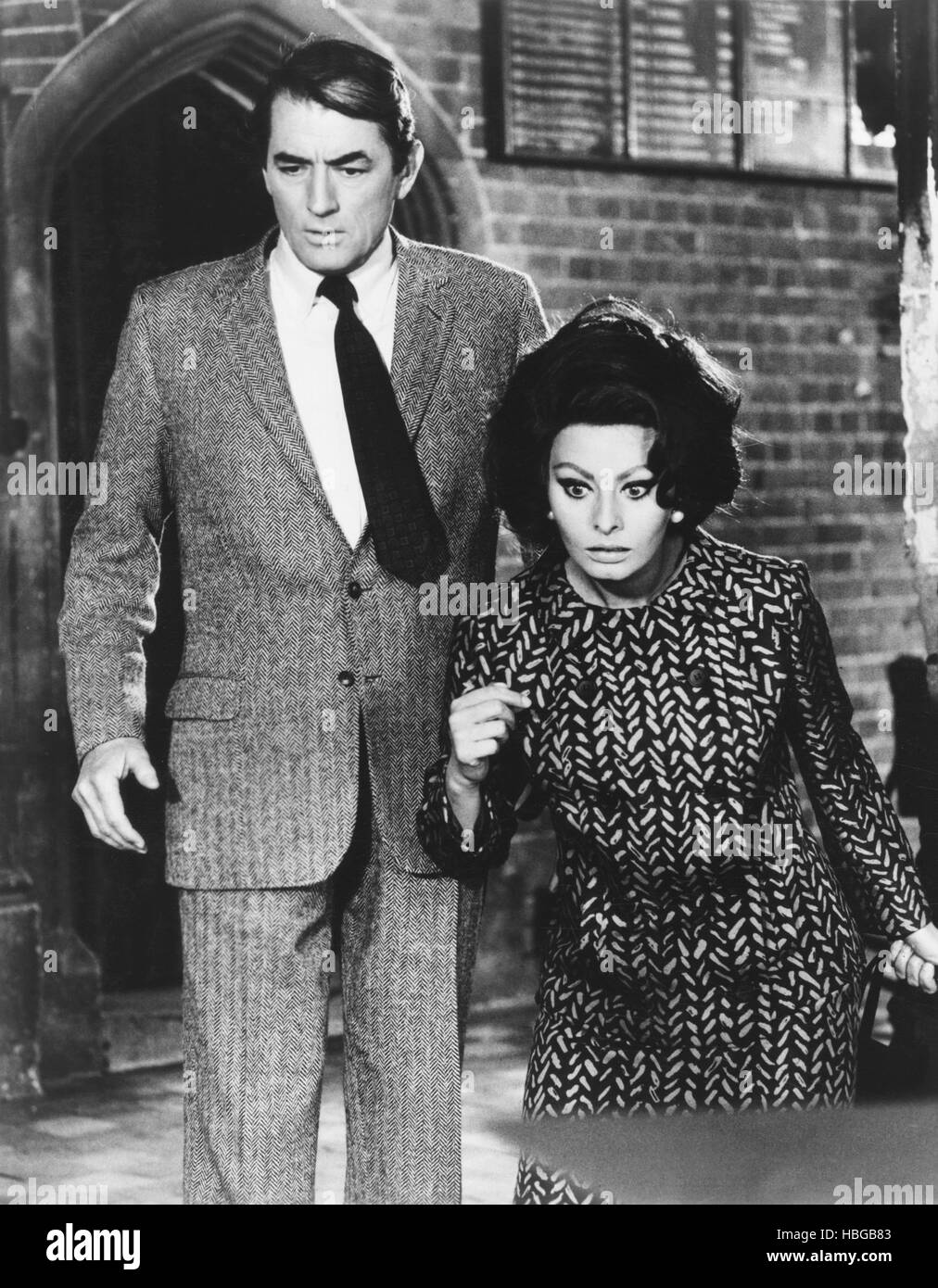 ARABESQUE, from left, Gregory Peck, Sophia Loren, 1966 Stock Photo - Alamy
