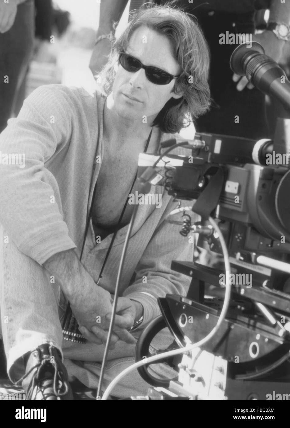 ARMAGEDDON, director Michael Bay on set, 1998, © Buena Vista/courtesy