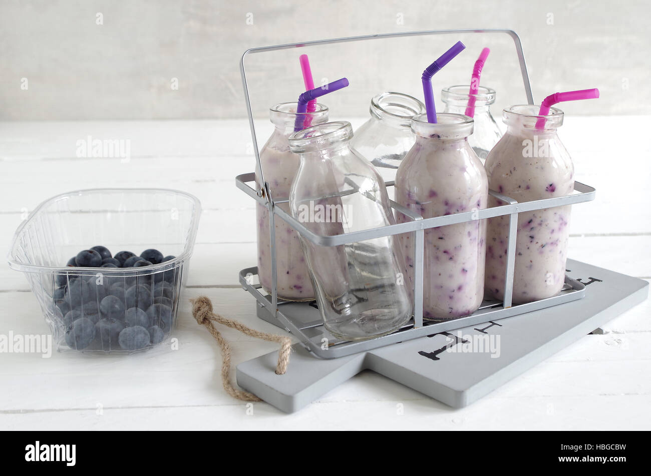 Heidelbeersmoothie High Resolution Stock Photography and Images - Alamy