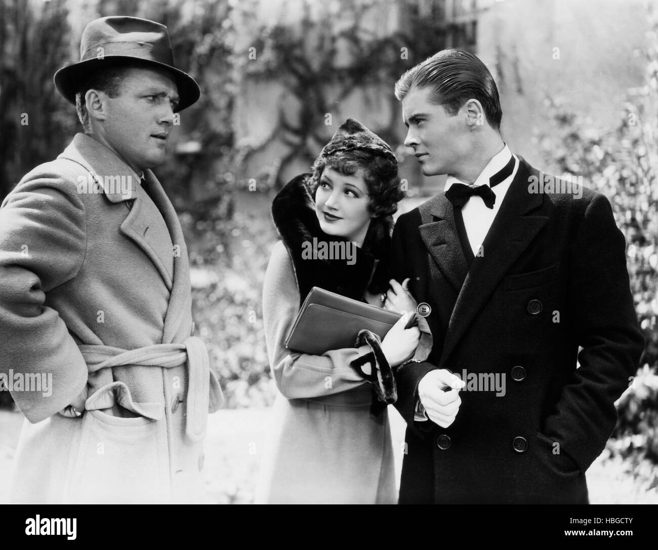 BACHELOR OF ARTS, from left, Frank Albertson, Arliene Judge, Tom Brown, 1934, TM & Copyright