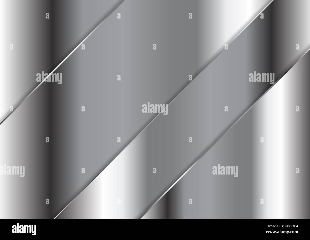 Abstract grey metallic plate design Stock Photo