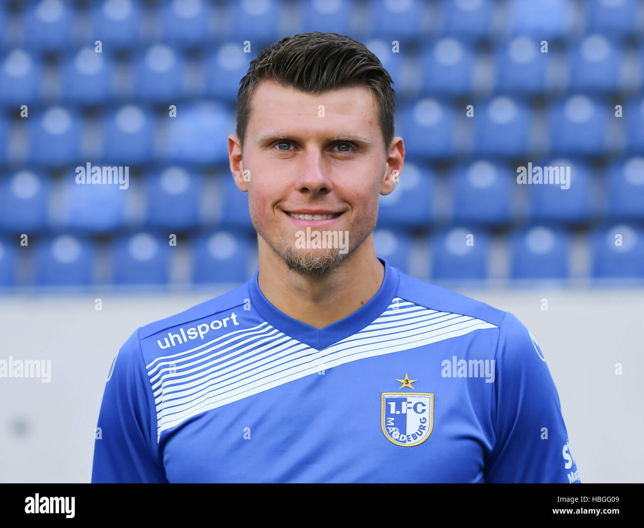 Niklas Brandt (1.FC Magdeburg) Stock Photo