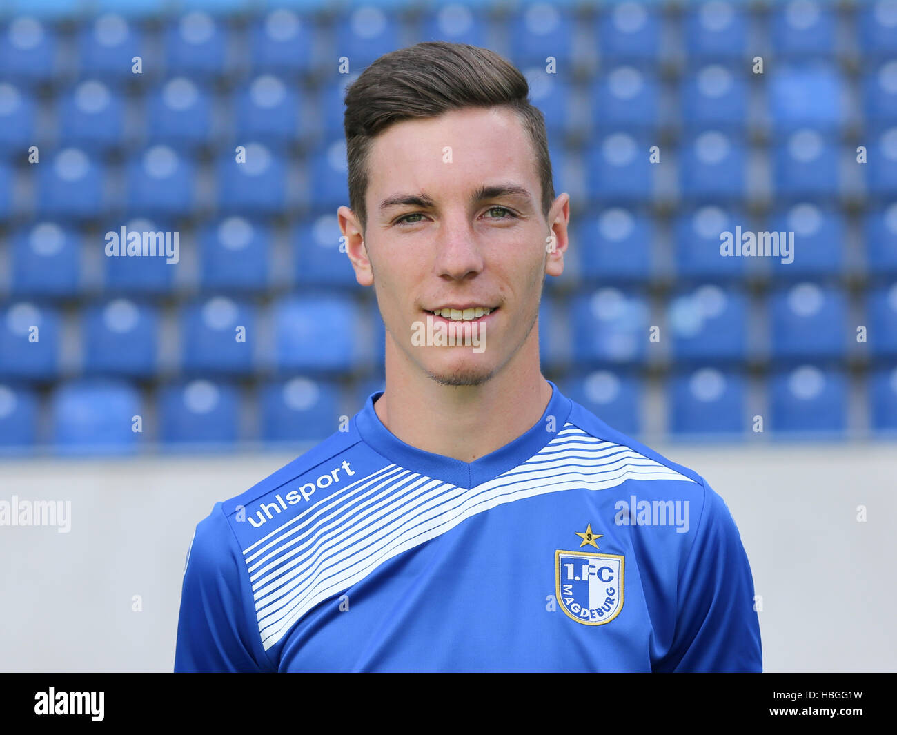 Florian Kath (1.FC Magdeburg) Stock Photo