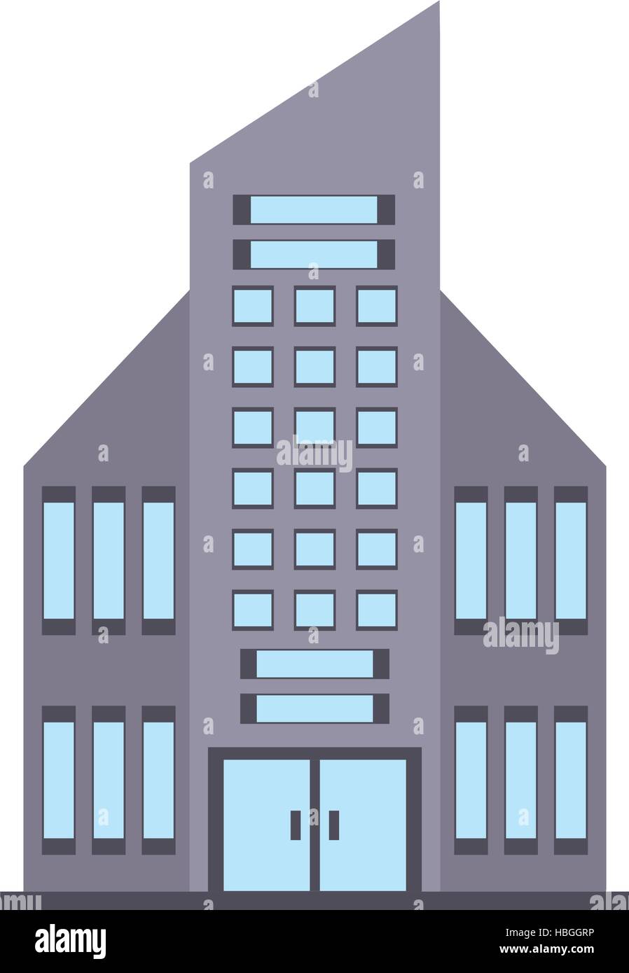 big building style icon vector illustration design Stock Vector Image ...