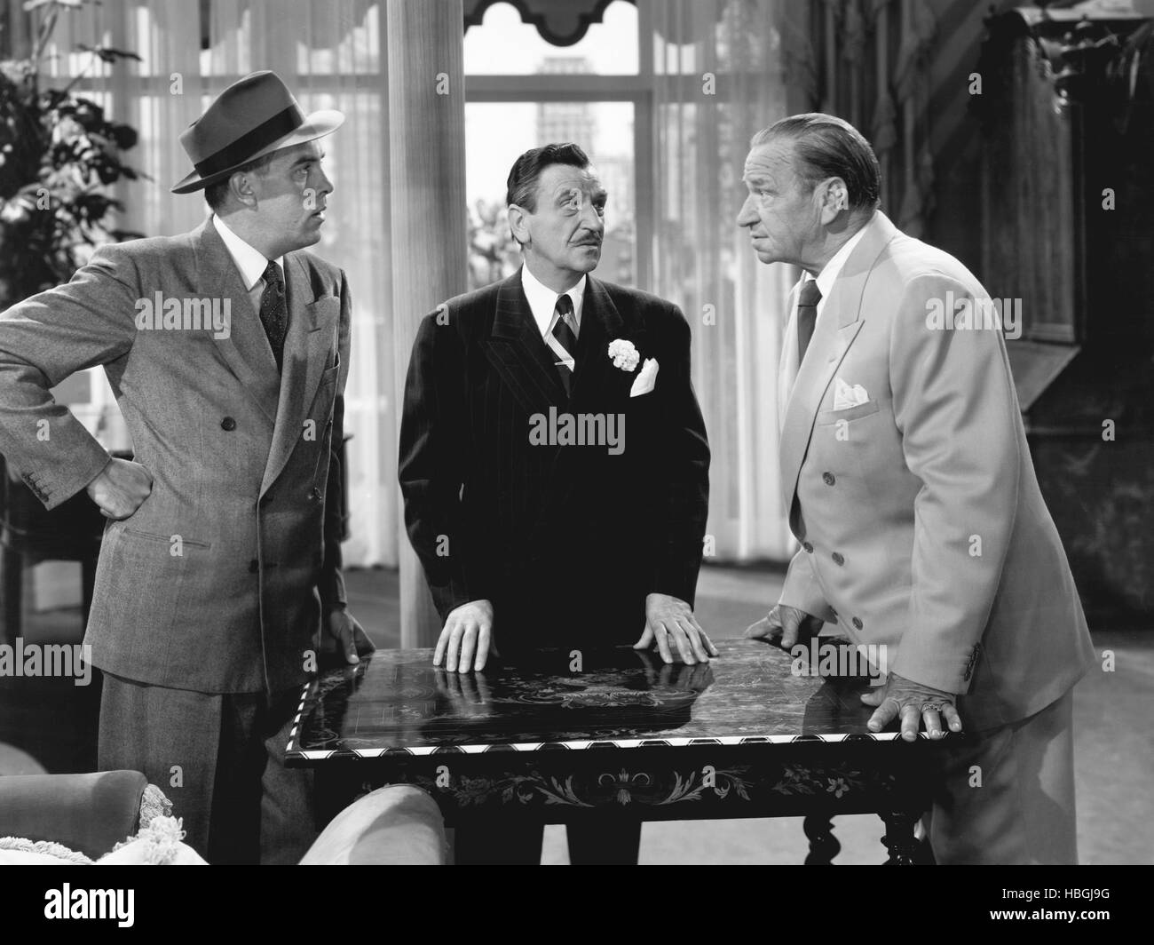 ALIAS A GENTLEMAN, from left Warner Anderson, Jack Norton, Wallace