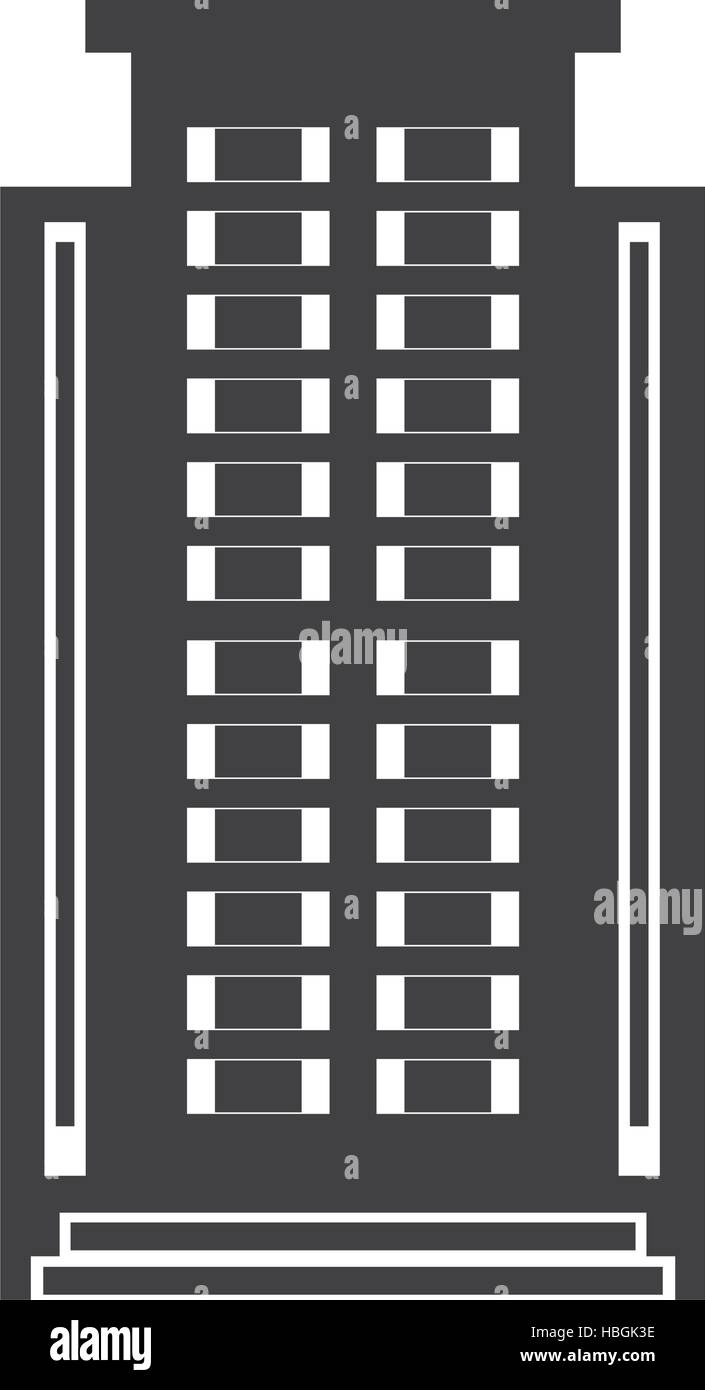 big building style icon vector illustration design Stock Vector Image ...