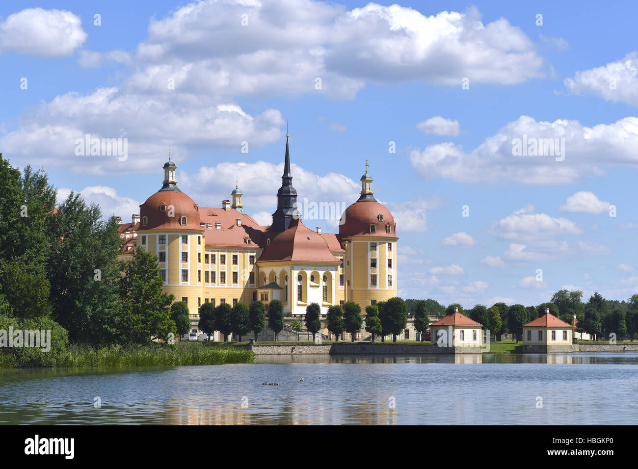Moritzburg Castle Stock Photo