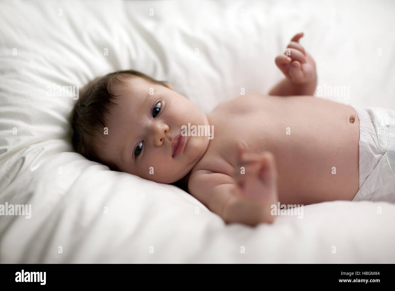 Baby Portrait Stock Photo