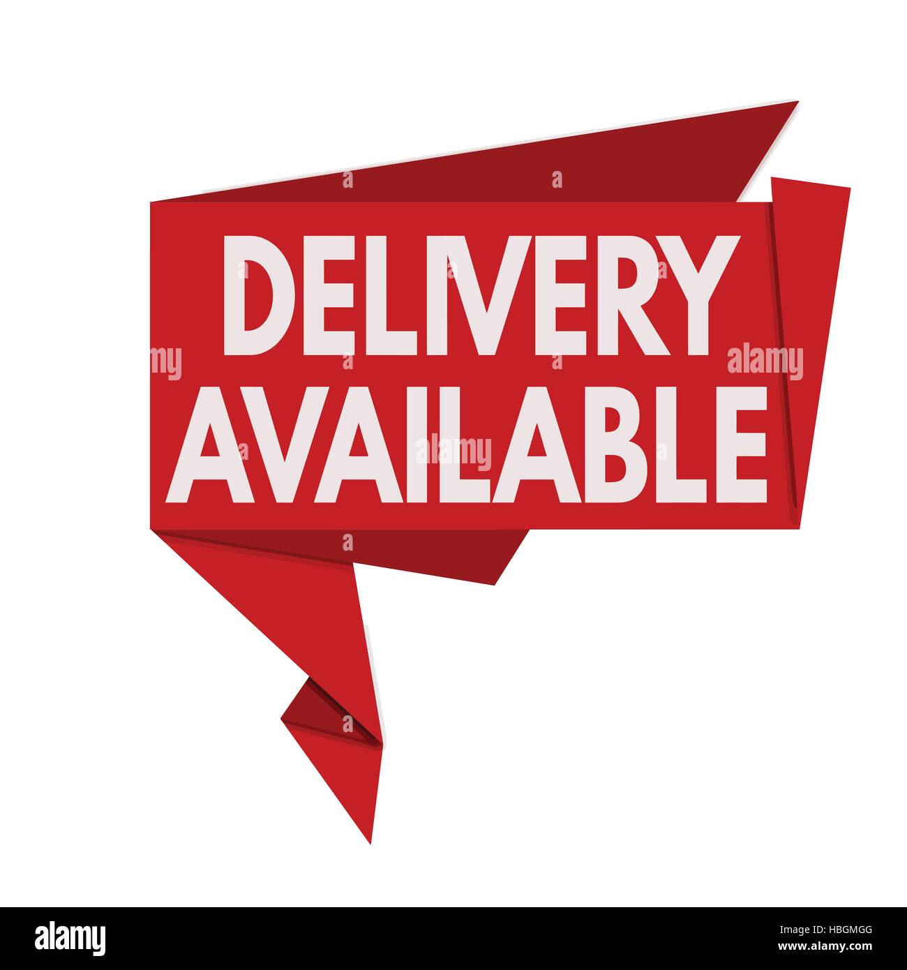 Delivery available Stock Vector