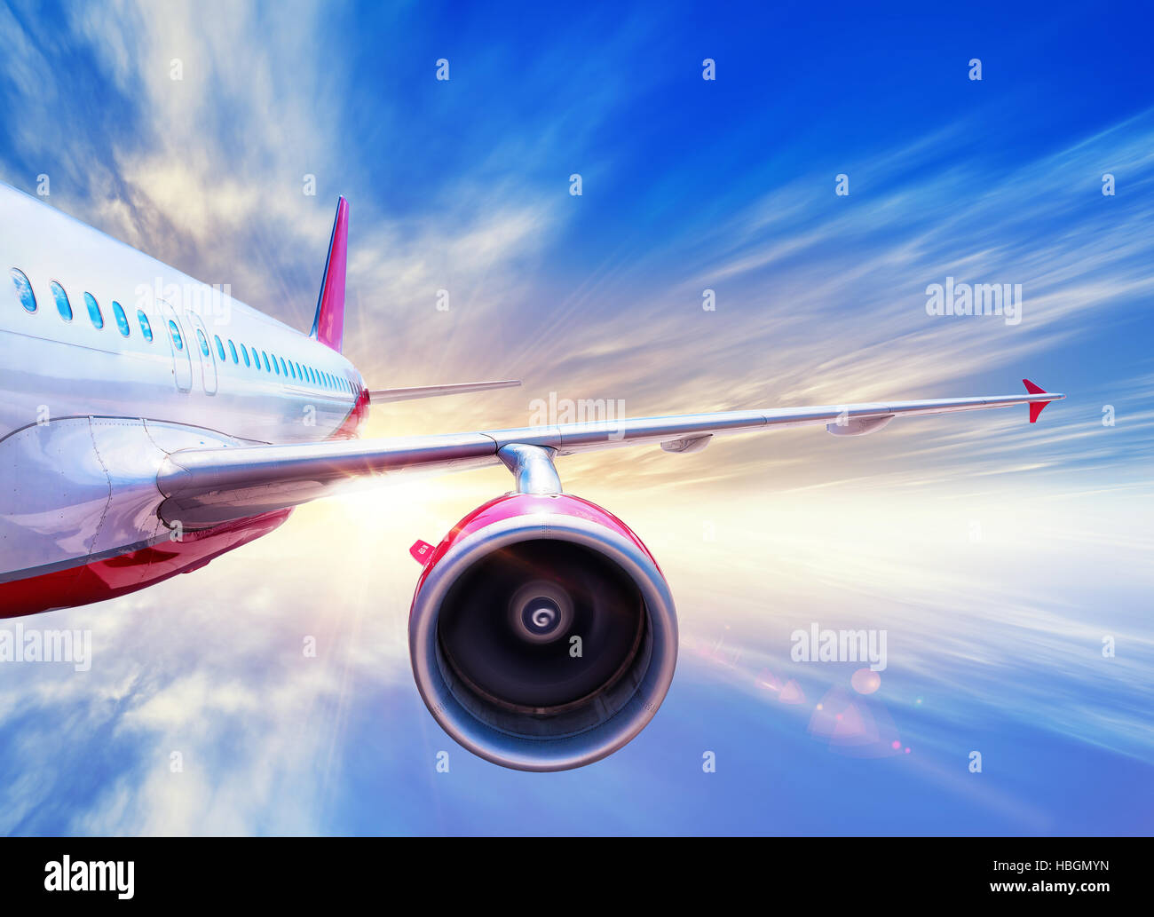 Plane over clouds hi-res stock photography and images - Alamy
