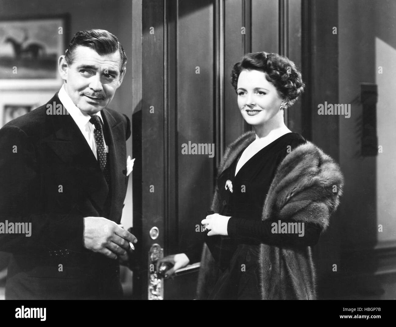ANY NUMBER CAN PLAY, from left: Clark Gable, Mary Astor, 1949 Stock ...