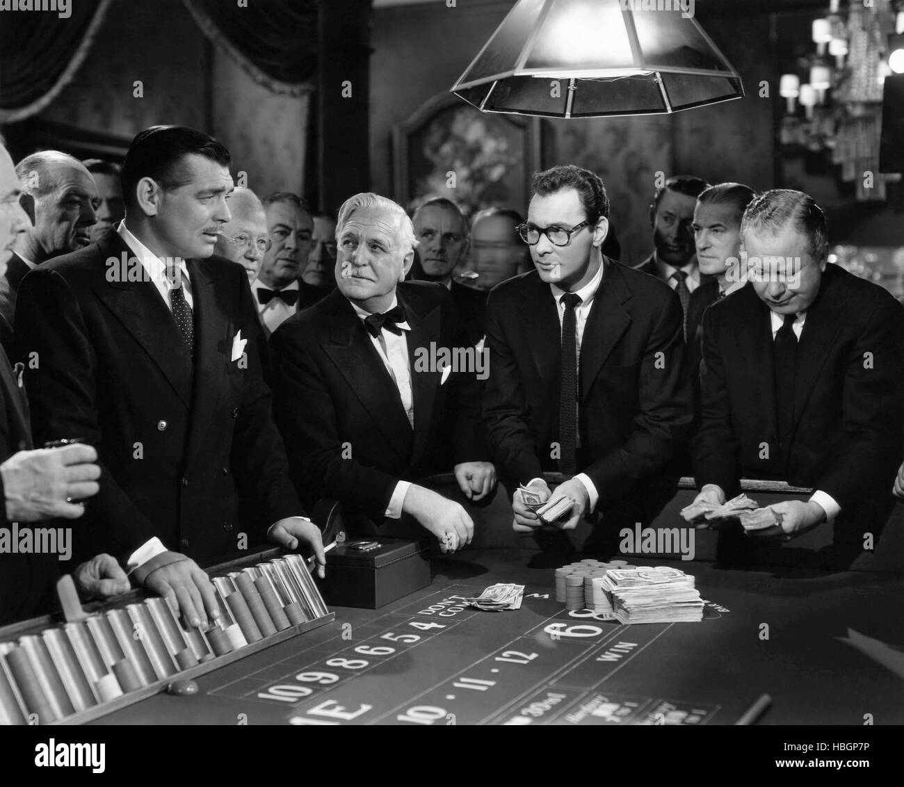 ANY NUMBER CAN PLAY, Clark Gable, Frank Barry Sullivan, Edgar
