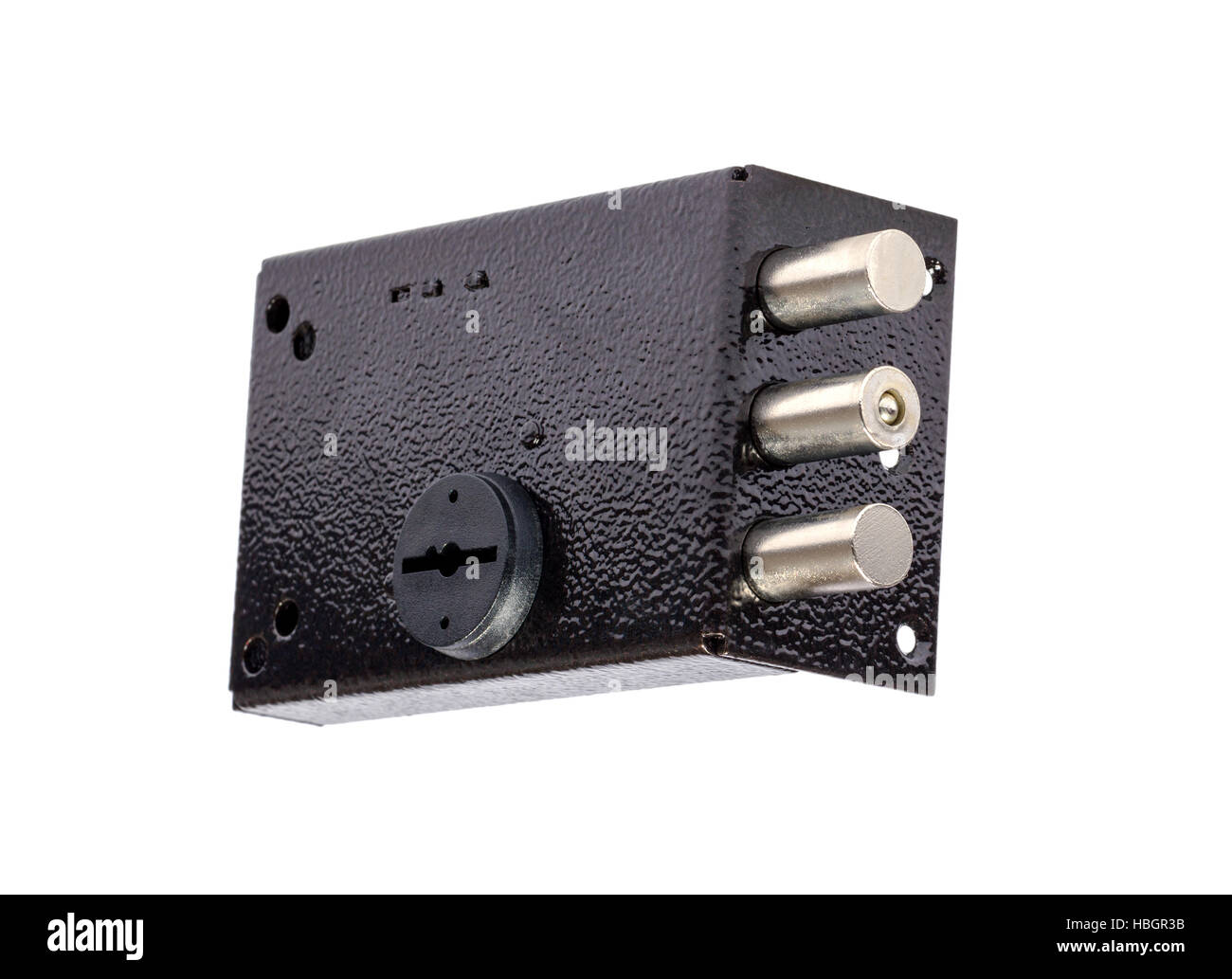 Security door lock Stock Photo Alamy