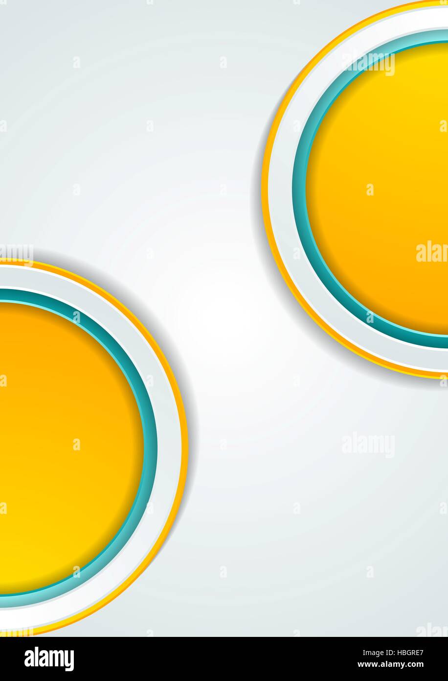 Abstract orange grey geometric tech hi-res stock photography and images ...