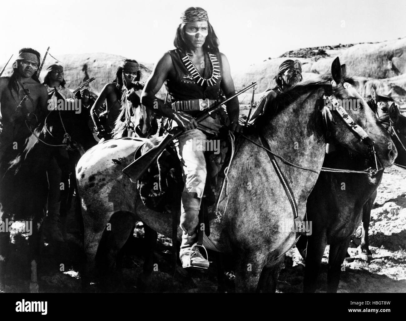 THE BATTLE AT APACHE PASS, Jay Silverheels, 1952 Stock Photo - Alamy