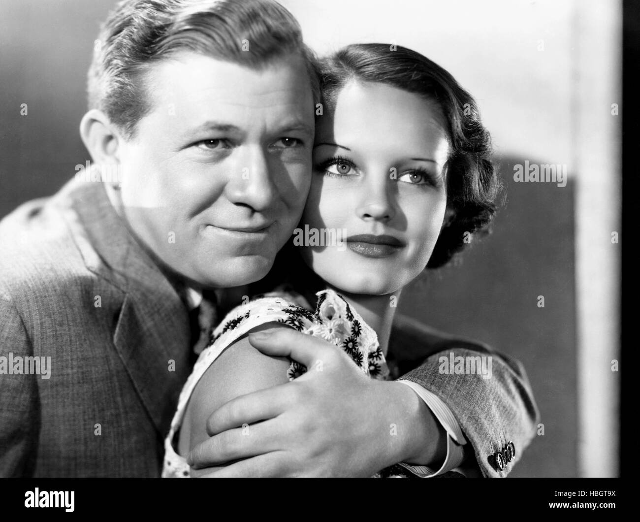 Bachelor Bait, From Left, Stuart Erwin, Rochelle Hudson, 1934 Stock 